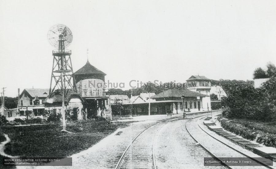 Postcard: Railroad Station, Buzzards Bay, Massachusetts
